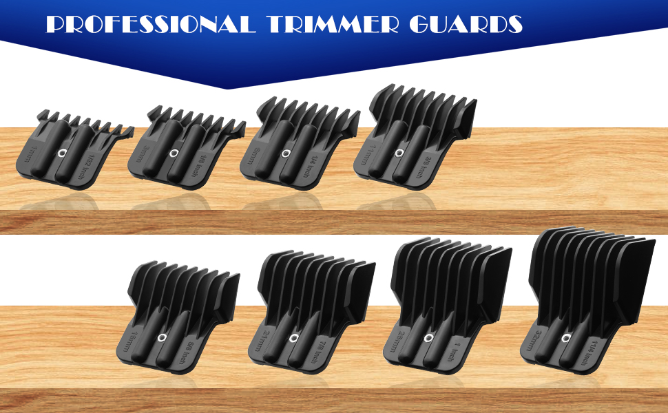 8 Pcs Trimmer Guards Fits for BaBylissPRO Barberology FX787