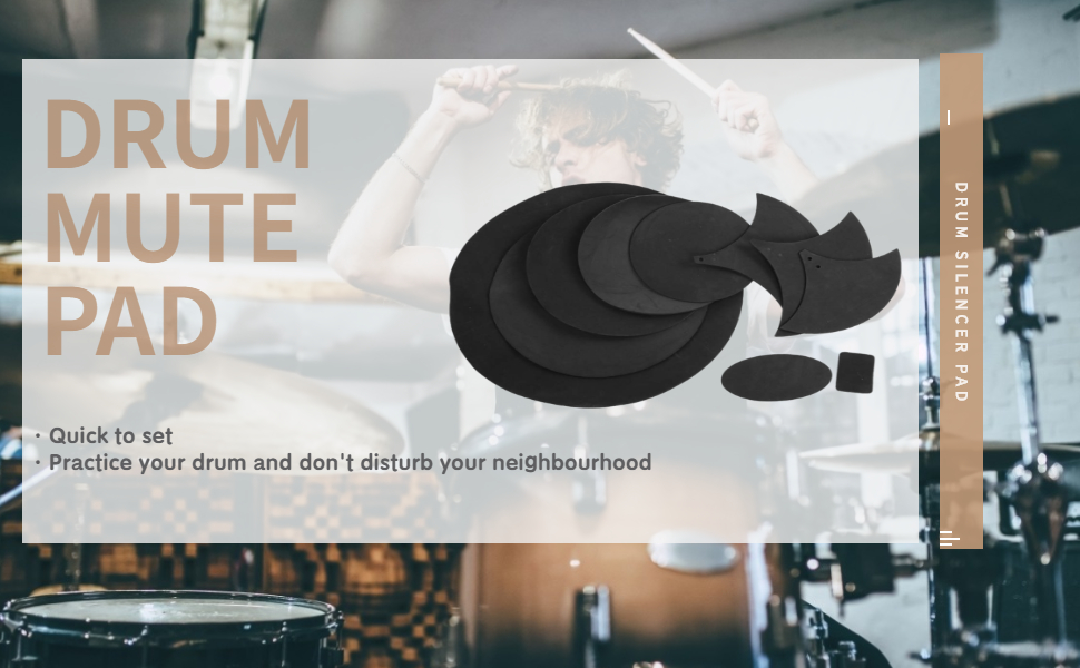 Drum Mute Pad Drum Silencer Pads Drum