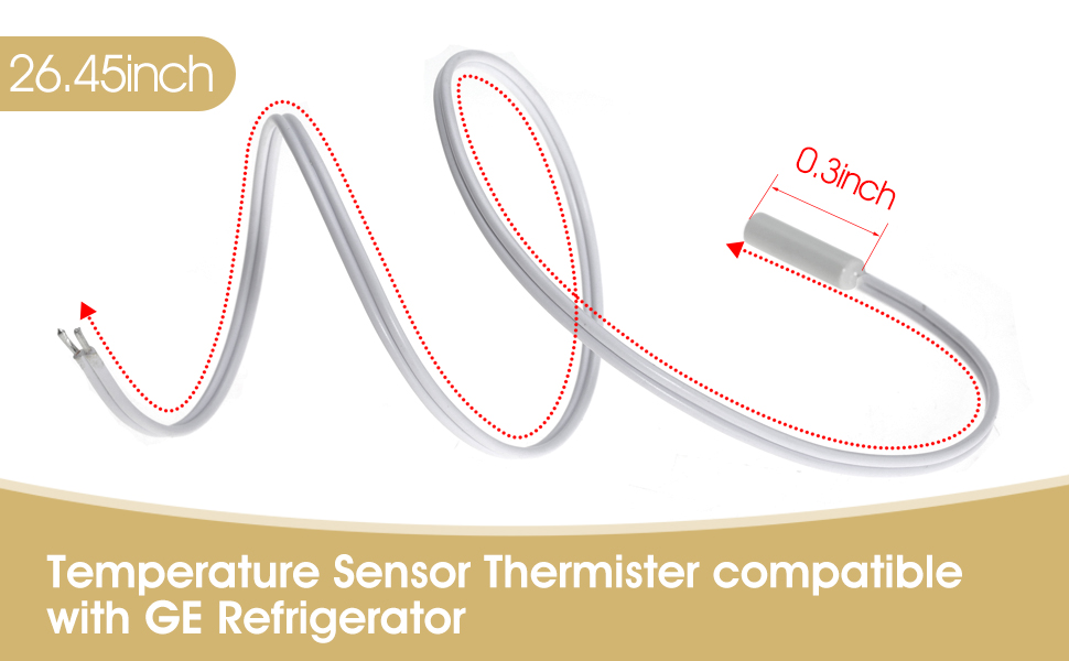 Replacement WR55X10025 Refrigerator Temperature Sensor