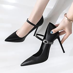 2 Pairs Shoe Straps High Heel Shoelaces Anti-loose and Non-slip Buckles Replacement Shoelace Accessories PU Leather Shoe Belt for Women Girls Sandals 15 Slippery Wear