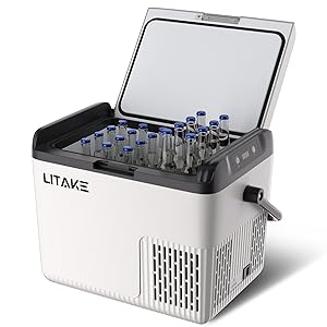 LITAKE 18L 車載冷蔵庫 Amazon.co.jp: Litake 車載冷蔵庫 18L -20℃～20℃ バッテリー内蔵