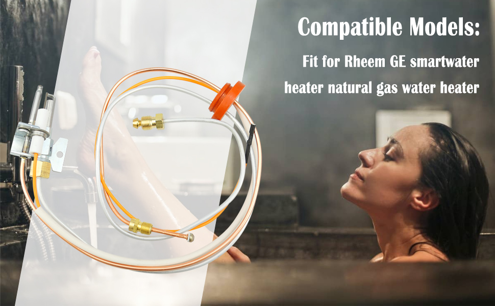 SP20075 Pilot and Igniter Assembly Replacement Kit, Natural Gas Water Heater Assembly Fit for