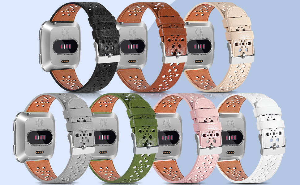 Multi-color Fitbit Versa Bands