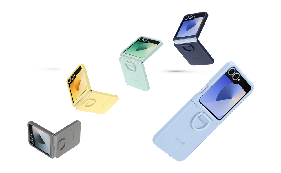 Amazon.co.jp: Galaxy Z Flip6 Silicone Case|グレー