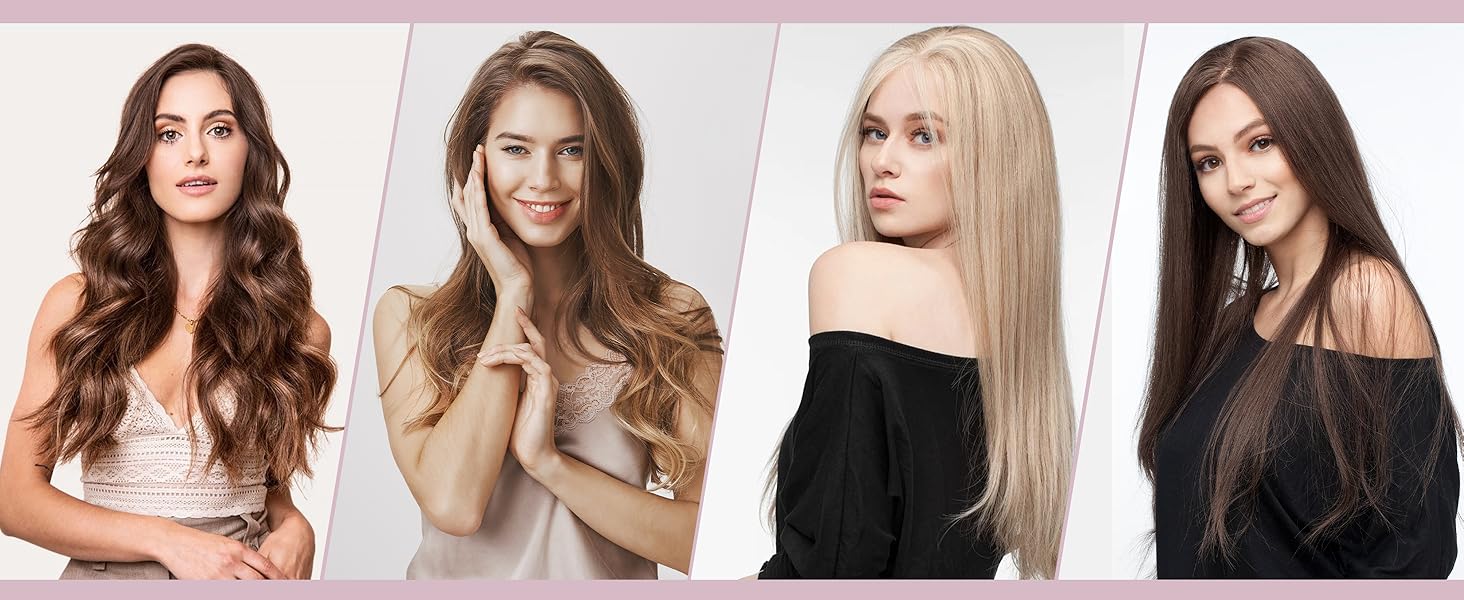 flat iron curling iron in one