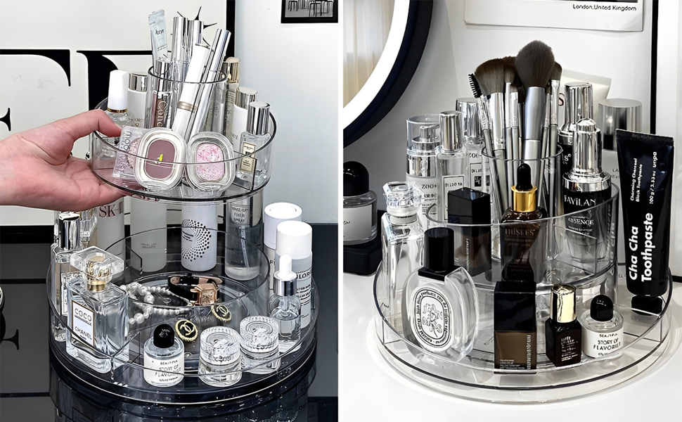 2 Tiers Stackable and Removable