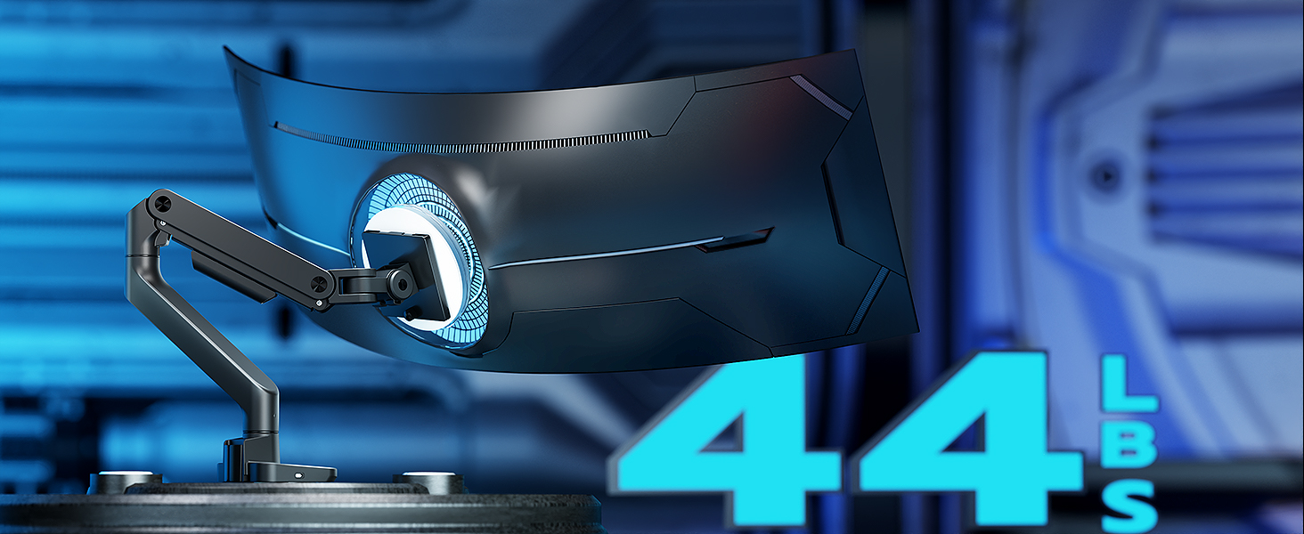 Gas Spring Monitor Arm