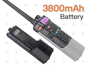3800mAh Battery baofeng ham radio