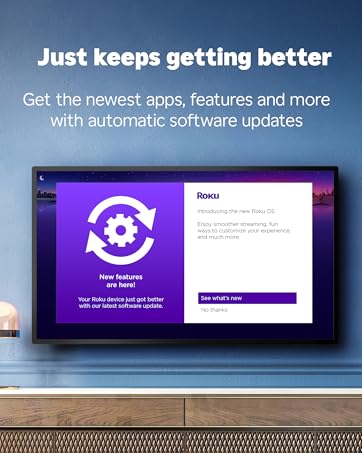 Roku OS updates automatically