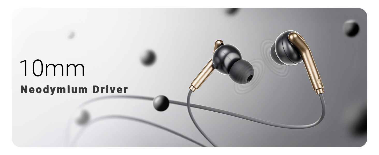 10mm Neodymium Driver