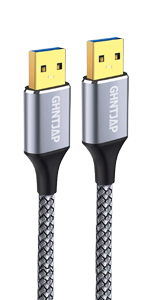 Amazon.co.jp: GHNTJAP USB 3.0 ケーブル 0.3M USB ケーブル