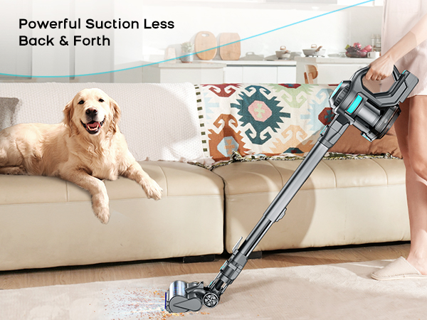Amazon.com - QikCln Cordless Vacuum Cleaner, 8-in-1 Powerful