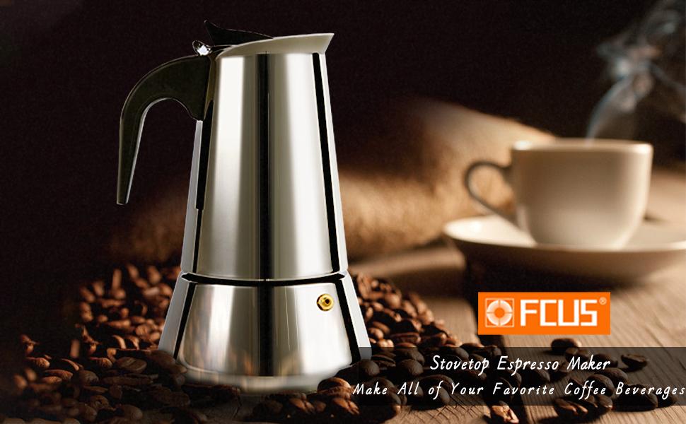 Termica, Thermos Espresso Maker, 1.5 Cups, Small Italian Stovetop