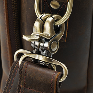 genuine leather briefcase