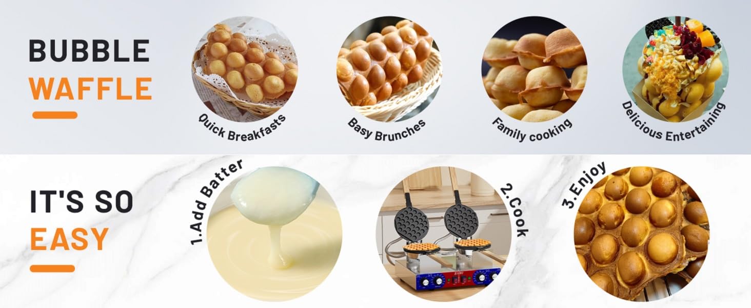bubble waffle maker 