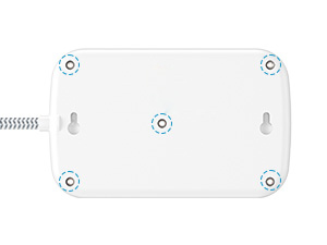 wall mount power strip