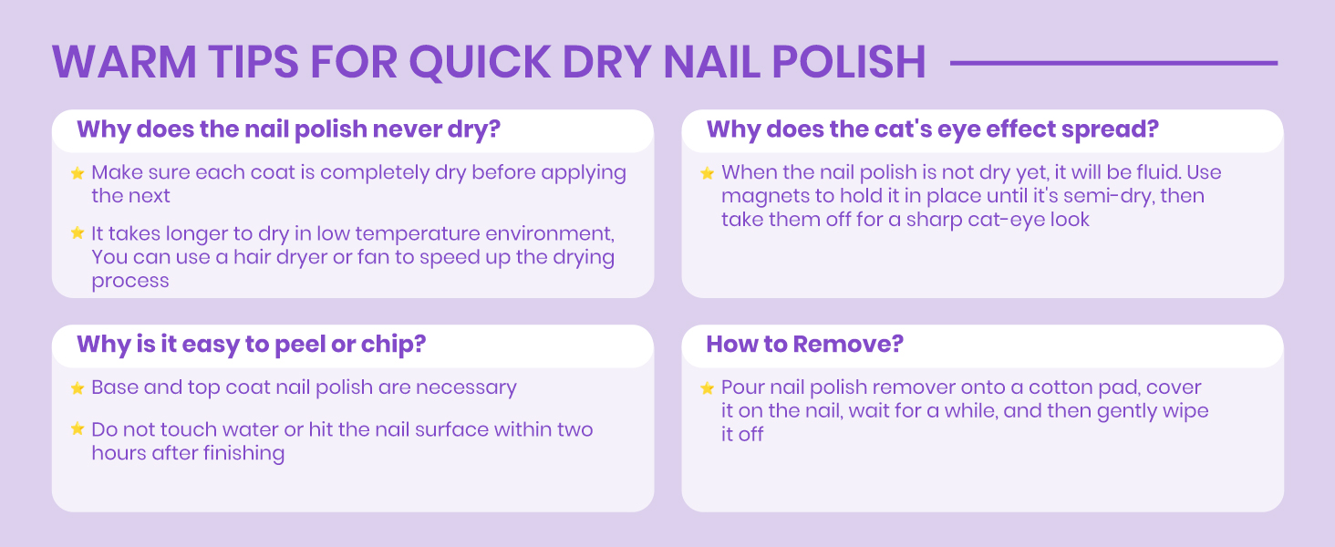 Magnetic Nail Polish