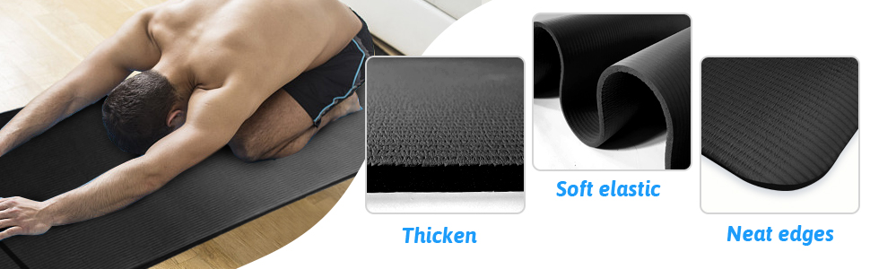 Yoga Mat 10mm Extra Thick