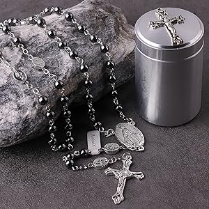 Rosary for women with box
