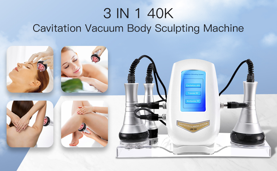 40K Cavitation Machine 3 in 1 Slimming Machine Radio