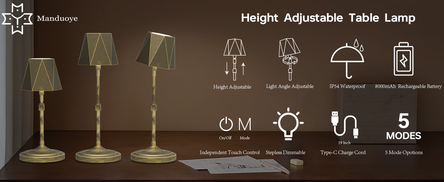 Cordless Table Lamp