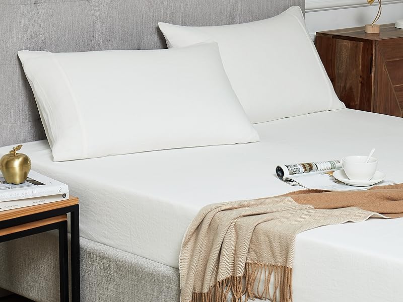 Linen Sheet Queen Size Linen Fitted Sheet 100 French Flax