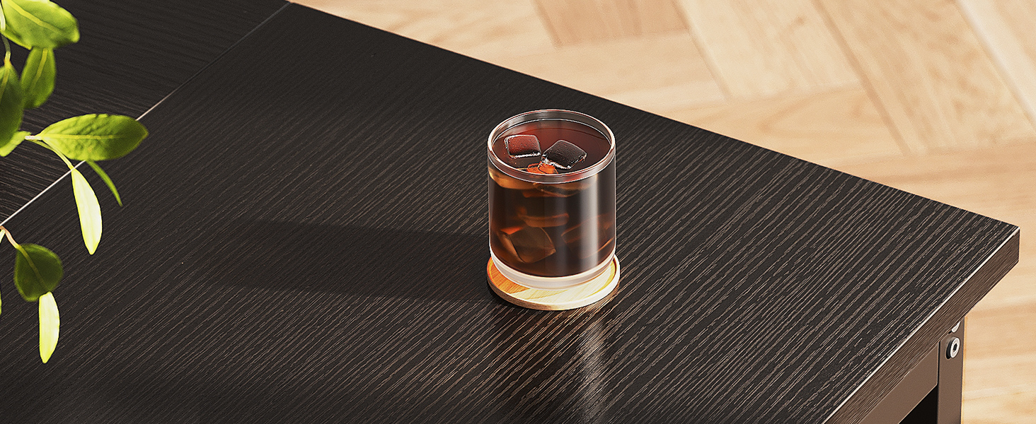 black desk