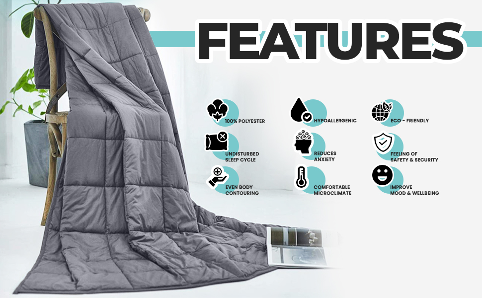 Microfibre Weighted Blanket 