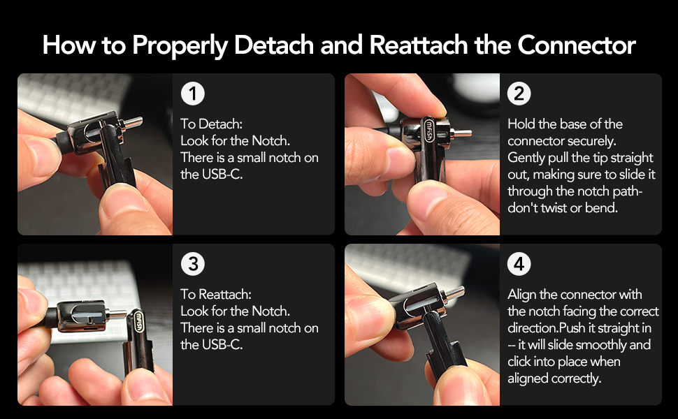 detach