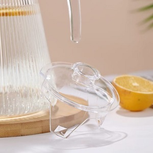 glass water jug transparent Water sering Jug water jug with Lid water jug glass