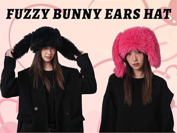 帽子 Rabbit.b fur design beanie Forssils Womens Rabbit Fur Hat Knitted Real Fur Hat Furry
