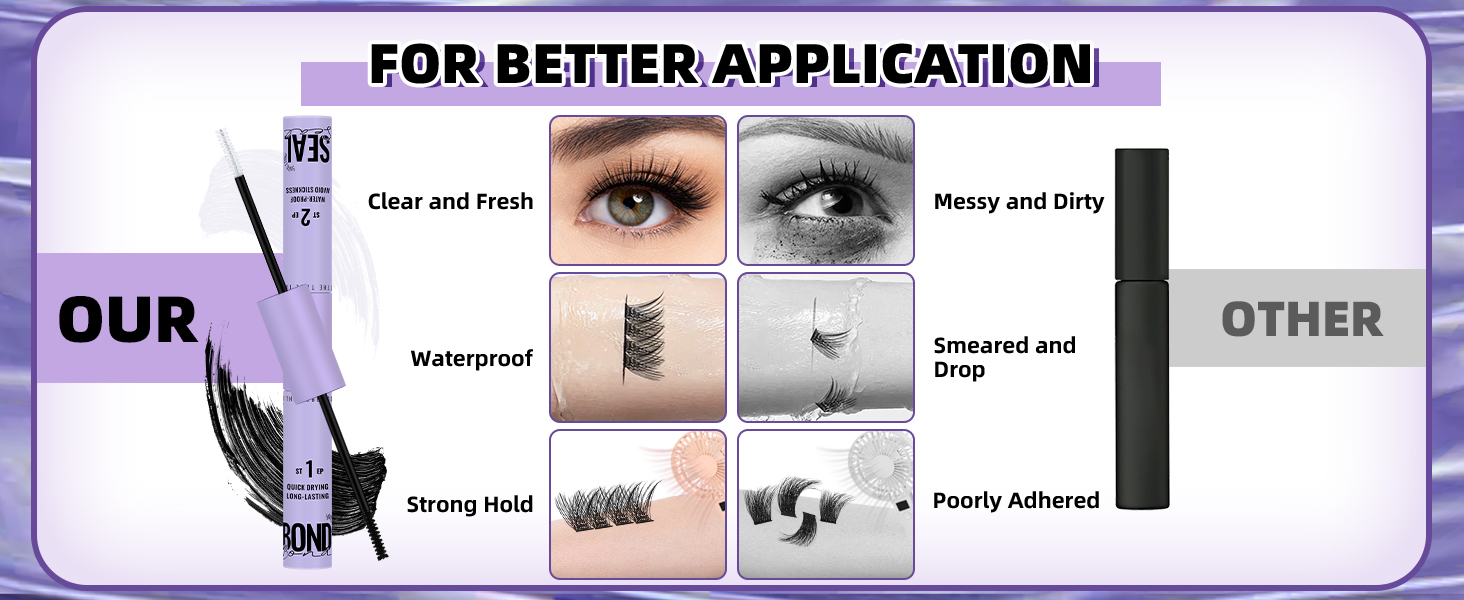 lash bond and seal lash glue eyelash glue