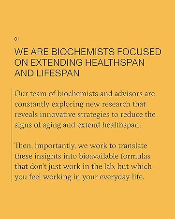 Biochemists focused on extending healthspan and lifespan