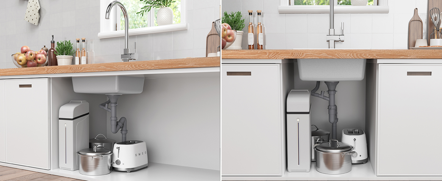 fregadero sobre encimera