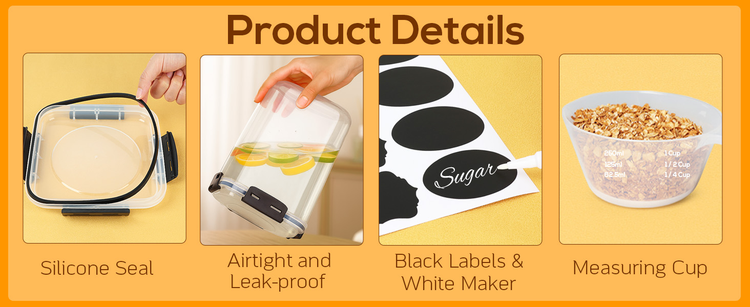 flour storage container