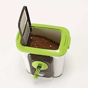 自然にカエルS  生ゴミ処理器　コンポスト Amazon.co.jp: 生ゴミ処理機 コンポスト 自然にカエルS 実用新案