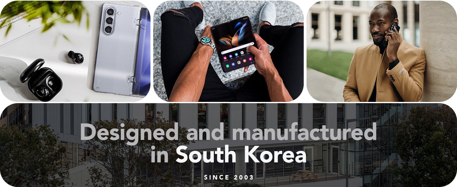 Ringke DUAL EASY FILM compatible with Galaxy Z Fold 5