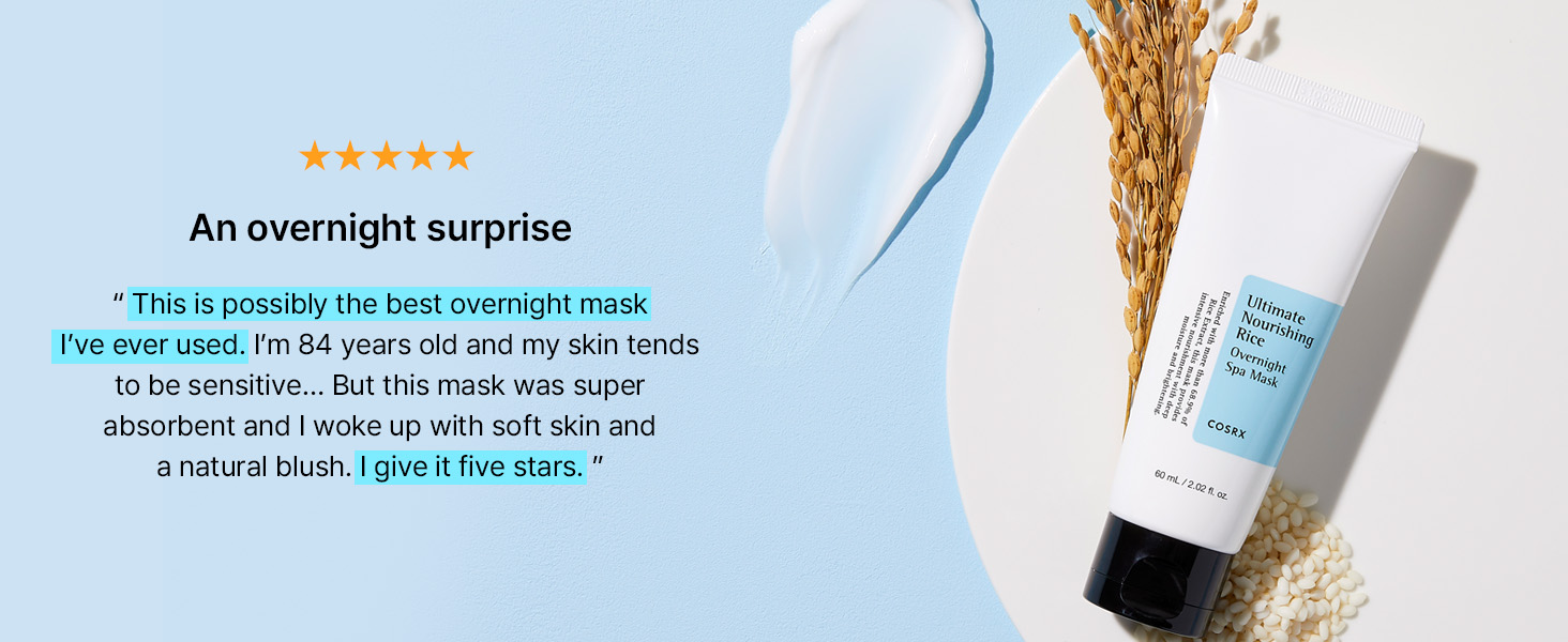 overnight surprise best mask sensitive skin super absorbent soft skin five stars natural blush