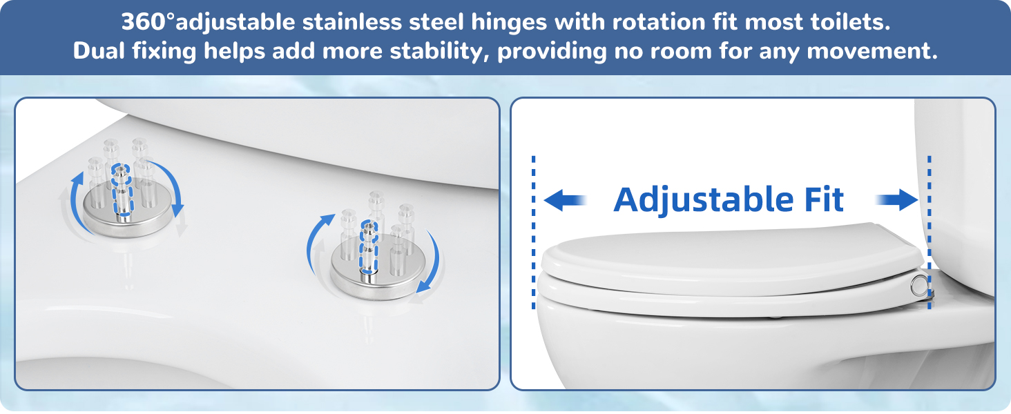 universal toilet seat elongated
