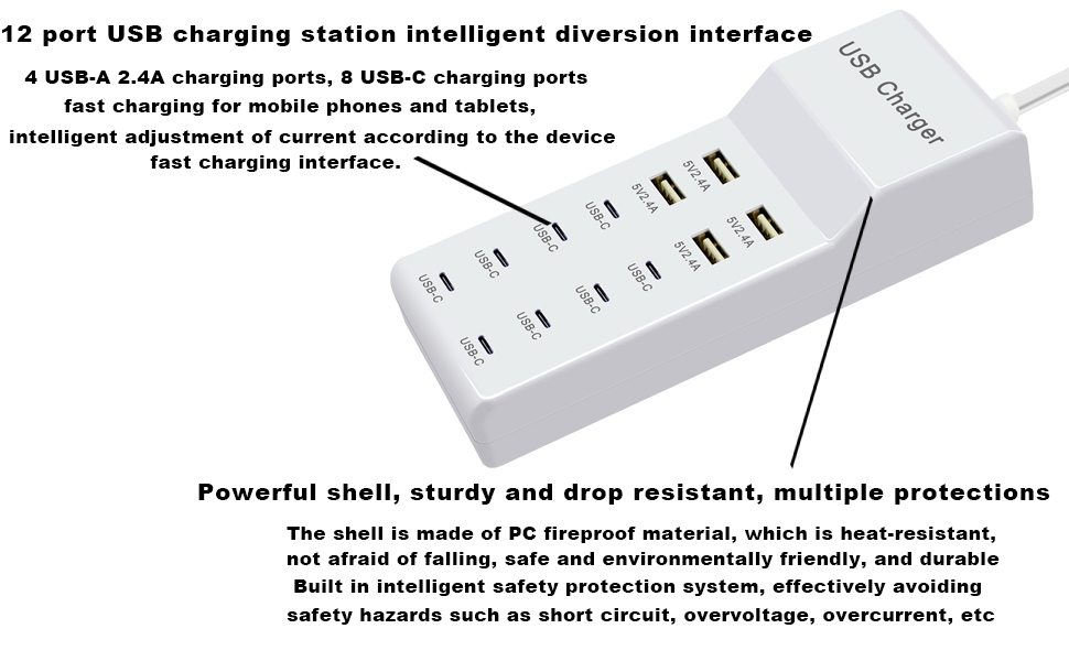 usb charging station usb charger block multiple ports multiple usb charger station
