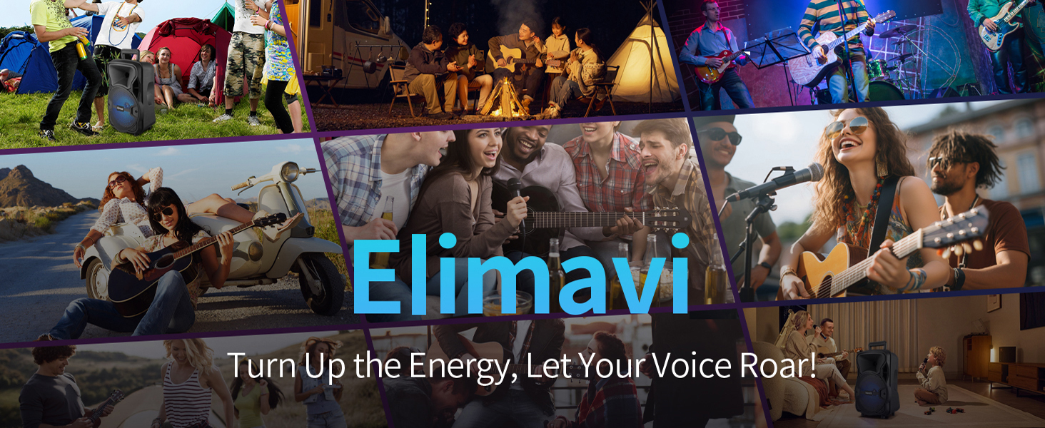 Elimavi, Turn Up the Energy, Let Your Voice Roar!