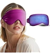 Cooling Eye Mask for Puffy Eyes - FSA HSA Eligible, Cold Eye Masks for Puffiness, Weighted Gel Ey...