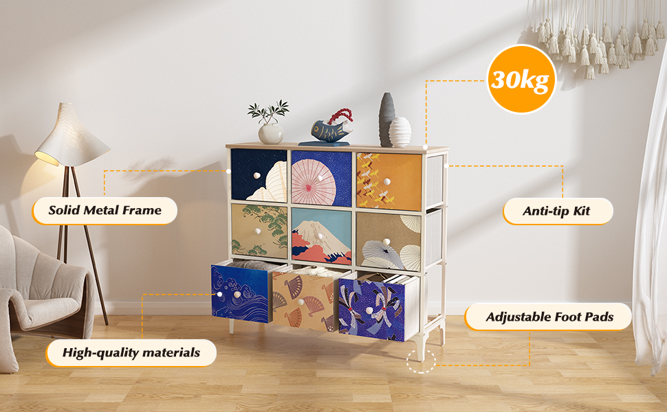 chest of drawers
