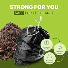 drawstring trash bag