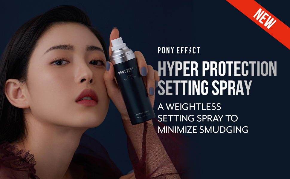 pony effect hyper protection makeup setting spray 24 hr fixing spray
