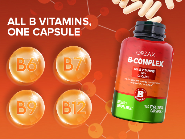 Amazon.com: ORZAX Vitamin B Complex Supplement for Women