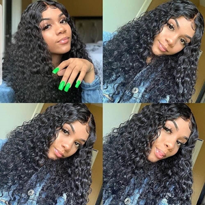 deep wave lace front wig