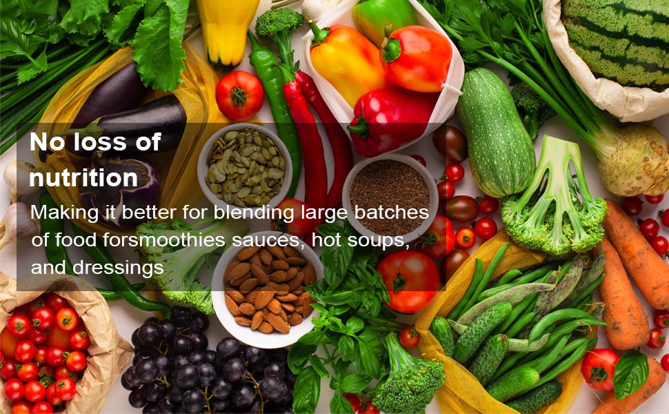 no loss of nutrition