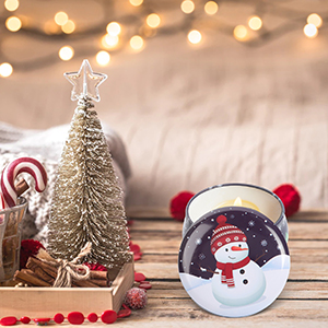 mini barattolo di metallo con coperchio