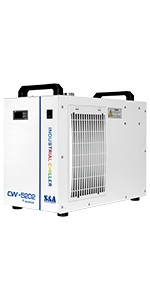 冷水器 Amazon.com: S&A 7L Industrial Water Chiller CW-5200DH 0.9HP